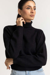 Black Basic Sweater WM-SWT-WS23-055